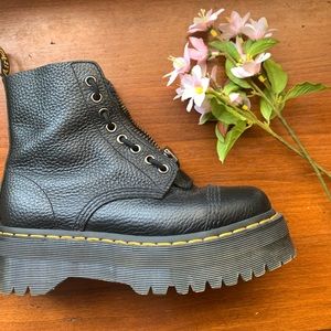 Doc Marten Sinclair Miller Napa Leather Platform Boots